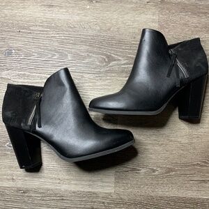 Leather Ankle Booties